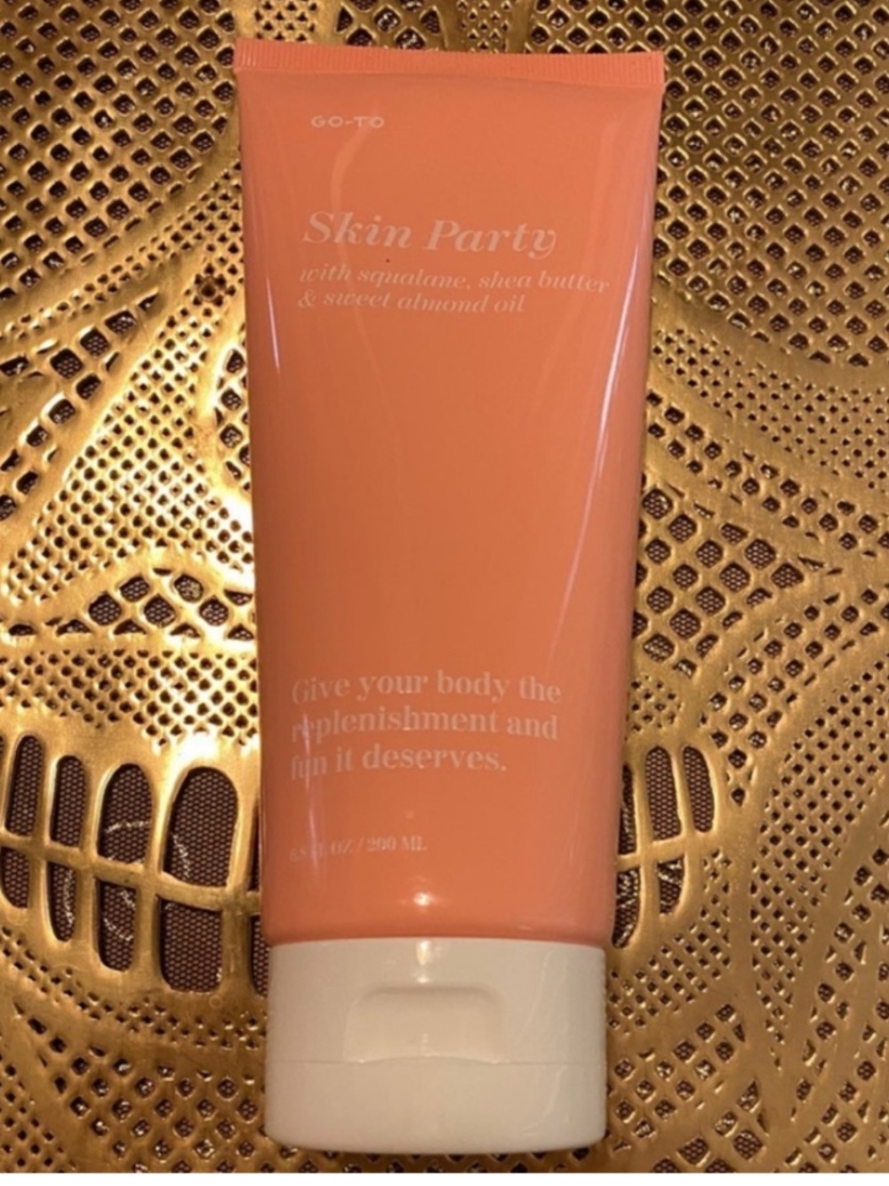 Skin Party Hydrating Body Lotion - Coral Peach Tube